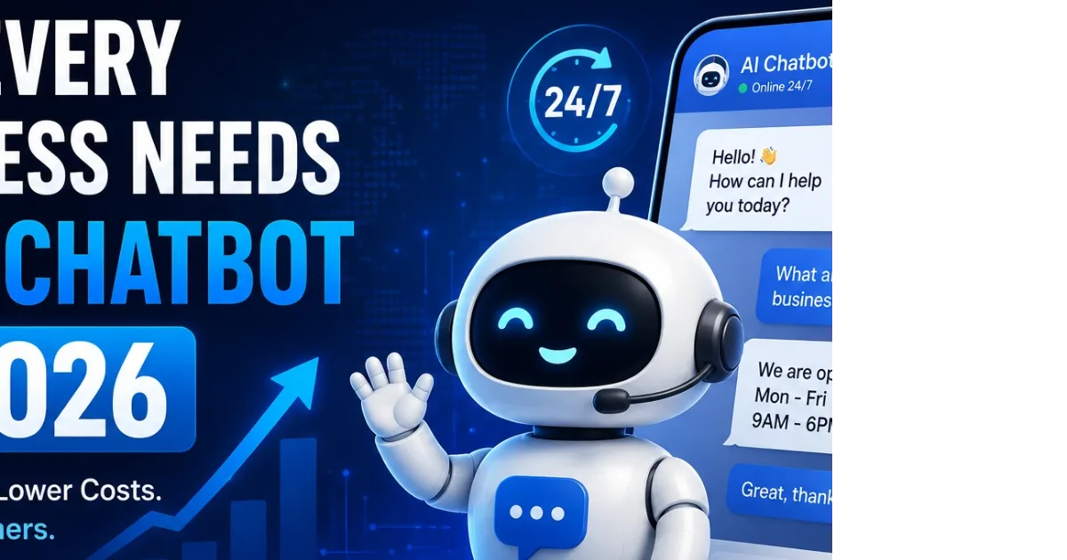 Why Every Business Needs an AI Chatbot in 2026